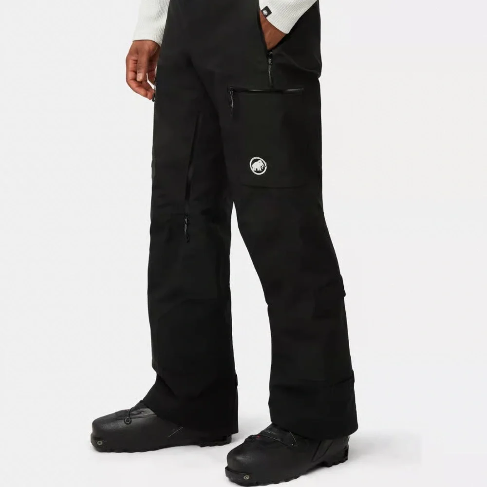 Mammut Mtn. Pro 2.0 3L GORE-TEX Pro HS Pants - Men’s Black - Picture 6 of 9
